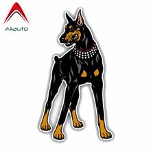 Aliauto Doberman Pinscher Breed Dog Pet Car Sticker Waterproof Reflective Decals Automobile Motorcycles Accessories,15cm*7cm 2024 - buy cheap