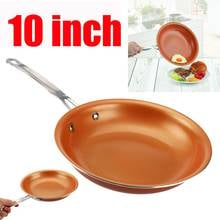 Cooking Non-stick Pan With Ceramic Coating And Induction Cooking Oven Safe 10inch Non-stick Pan for Kitchen J#05 2024 - buy cheap