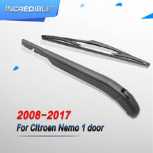 INCREDIBLE Rear Wiper & Arm for Citroen Nemo 1 door 2008 2009 2010 2011 2012 2013 2014 2015 2016 2017 2024 - buy cheap