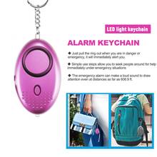 New 130Db Safesound Personal Security Alarm Keychain Safety Emergency For Women Kids Girls Self Defense Device As Bag Decoration 2024 - buy cheap