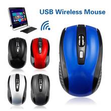 Pro gamer mouse sem fio, 2.4ghz, 6 botões, usb, para jogos, computadores, notebooks 2024 - compre barato
