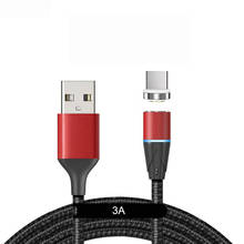 3A Magnetic Charger Type-C Cables For Samsung Galaxy Z Flip2 Charger Fast Charging Smartphones USB Cables 2024 - buy cheap