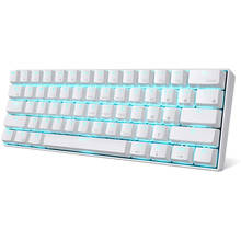 RK61 61 Keys USB 60% Mechanical Gaming Keyboard Compact Bluetooth Keyboard For Windows / Ios / Andoid /Mac - White 2024 - buy cheap
