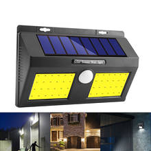 48 lights LED solar light solar panel power sensor wall-mounted porch light garden wall landscape light outdoor waterproof IP65 2024 - buy cheap