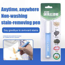 Portable Decontamination Pen Dust Cleaner Oil Stain Cleaning Pen Brush Rub Wipe Fabric Cloth Stain Remover Pen HKS99 2024 - compra barato