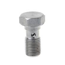 3/8x24 UNF AN-3 JIC Stainless Steel Bolt 20mm Long Brake Hose Fitting Eye 2024 - buy cheap