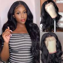 Lace Front Wigs T-part Human Hair Wigs Middle Part Body Wave 13X6 Lace Front Wigs for Black Women Human Hair Lace Frontal Wig 2024 - купить недорого