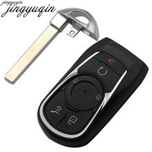 Jingyuqin Flip Key Shell 4 Buttons For Buick VERANO ENCORE LACROSSE REGAL ENVISION Key Fob Case 2024 - buy cheap