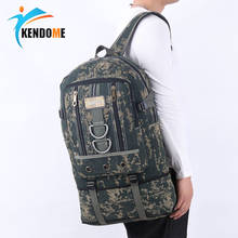 Mochila militar De gran capacidad para hombre, bolsa De viaje para acampar, montañismo, senderismo, deportes al aire libre 2024 - compra barato