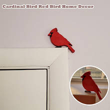 Red Bird Window Decoration Hanging Pendant Family Window Decoration Hanging Decoration Crafts Stained Glass Window Decoration 2024 - buy cheap