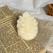 3d Christmas Pine Cone Silicone Candle Mold Diy Handmade Aromatherapy Candles Beeswax Pinecone Candle Making Supplies Mould 2024 - buy cheap