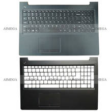 Capa para teclado e computador laptop, novo, tela de 15.6 polegadas, compatível com lenovo ideapad 100-15, 510-15isk 510-15ikb 810-15abr 2024 - compre barato
