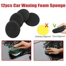 12pcs Car Waxing Polish Foam Sponge Wax Applicator Cleaning Detailing Pads Kit Vehicle Sponge Pad Care Wash Clean Towel 2024 - buy cheap