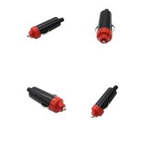 Pack of 4 ABS Plastic 12 Volt Replacement Car Cigarette Lighter Socket Plug Charger Adapter 10A 2024 - buy cheap