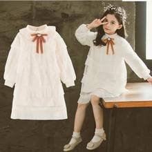 Girls summer new dress fashion mesh princess deress children Layered Dress party dress causl clothes kids 4-14Y WS1597 2024 - buy cheap