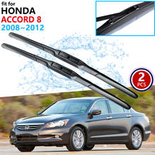 Escobillas de limpiaparabrisas de coche, limpiaparabrisas de ventana delantera para Honda Accord 8, 2008, 2009, 2010, 2011, 2012, accesorios para coche 2024 - compra barato