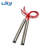 LJXH 2PCS 20mm 80~150mm Cylindrical Electric Heating Pipe Tubular Heater SUS Single-End Rod 110V/220V/380V 400/420/500/600/750W 2024 - buy cheap