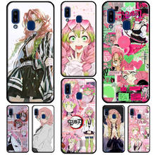 Funda de teléfono Mitsuri Kanroji Kimetsu no Yaiba para Samsung A51, A71, A41, A31, A11, A21S, A20e, A12, A32, A52, A72, A30, A40, A50, A70, A02 2024 - compra barato