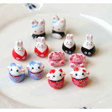 Acessórios cerâmicos do gato da sorte, acessórios da jóia, resina, descobertas da jóia, pingente de diy, feito à mão, fazendo da jóia, brincos de diy,