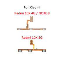 10PCS/Lot For Xiaomi Redmi NOTE 9 10X 4G 5G Power Button Switch Volume Button Mute On / Off Key Flex Cable 2024 - buy cheap