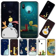 Capa de proteção de luxo para xiaomi redmi, capinha de celular fofa de estampa de little prince, planetas, antiqueda, para xiaomi redmi note 7 8 9 t k30 max3 9 s 10 pro lite 2024 - compre barato