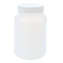 Laboratory Chemical Storage Case White Plastic Widemouth Bottle 500mL 2024 - buy cheap