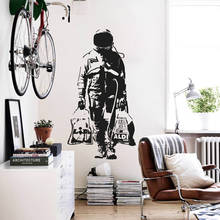 Calcomanía de pared BANKSY ASTRONAUT Street Art Sticker Spaceman, grafiti urbano, diseño de Interior, decoración urbana, papel tapiz impermeable 2136 2024 - compra barato