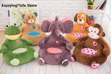 Baby Kid's Sofa Stuffed Animal Cushion Seat Soft Toy Doll Kindergarten Chairs Floor Pillow Chair Cushion Seat Cushion Home Decor 2024 - buy cheap