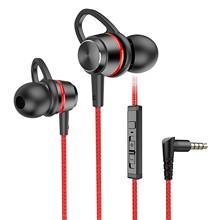 G26 Wired Dynamic 3.5mm Plug In-ear Gaming Earphone with Mic for Phone/Computer 2024 - buy cheap
