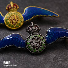 Top Quality 1PC United Kingdom Badges UK British Empire RAF Royal Air Force Pilot Medals Souvenir Gifts 2024 - buy cheap