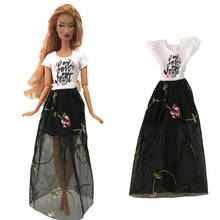 NK  Newest Doll Dress Beautiful  Handmade Clothes  Fashion Design Outfit  For Barbie Doll Accessories  Toy Girls' Gift 275B DZ 2024 - buy cheap