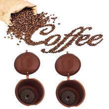 Taza de filtro de café reutilizable para Dolce Gusto, cápsulas de café rellenables, cestas, cápsulas, herramientas compatibles 2024 - compra barato