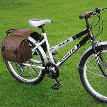 30L Bike Bag MTB Road Bike Bicycle Rear Rack Bag Cycling Rear Seat Bag Motorbike Saddle Bag Vintage Locomotives Side Tools Bag 2024 - buy cheap