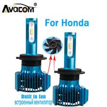 Avacom 2 Pcs H7 H1 H7 LED H1 H7 H4 Car Light 12V 6500K Auto fog light Bulbs For Honda Civic/CRV/Fit/Accord/City/Civic 2018 2024 - buy cheap