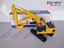1/43 Komatsu pc220-8 Hydraulic Excavator with Metal Tracks Diecast Truck Model Collectible 2024 - buy cheap