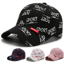 Letter Print  Baseball Cap Women Men Snapback Outdoor Navy White Red Casual Hat Streetwear Young Korean Style Hip Hop Casquette 2024 - buy cheap