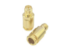 Connector RP.SMA female plug clamp RG58 RG142 LMR195 RG400 cable straight 2024 - buy cheap