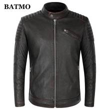 BATMO-Chaquetas de cuero de vaca 2020 natural para hombre, chaquetas de piel auténtica, talla M-XXXL, 100% 2024 - compra barato