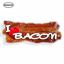 HotMeiNi 13cm x 5cm For I Love Bacon Sticker Keto Diet Car Truck Decal Bumper Window Waterproof Vinyl Material Car Sticker 2024 - buy cheap