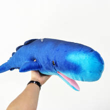 Juguete de peluche de ballena marina para niños, muñeco de juguete de peluche, ballena grande, 82cm 2024 - compra barato