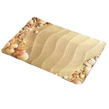 CAMMITEVER песок пляж море звезды коврик Tapete Ванная комната Кухня для спальни ковер для гостиной 2024 - купить недорого