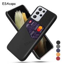 For Samsung Galaxy S21 S30 Plus Case Cloth Leather Wallet Card Slot Phones Cases For Samsung S30 S21 Ultra A72 A52 A42 A32 Cover 2024 - buy cheap