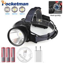 8000 Lumen XHP-90.2 led Headlamp Fishing Camping headlight High Power lantern Head Lamp Zoomable USB Torches Flashlight 18650 2024 - buy cheap