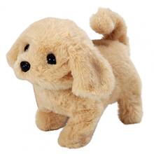 Kids Plush Walking Barking Retriever Puppy Electronic Interactive Pet Dog Toy 2024 - buy cheap