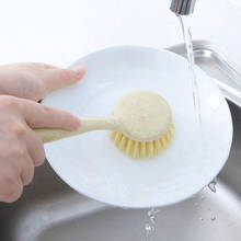 Escova de limpeza multifuncional, cabo longo, prato, escova de lavagem, prato, escova, prato, escova, ferramenta de limpeza, suprimento de cozinha, venda imperdível 2024 - compre barato