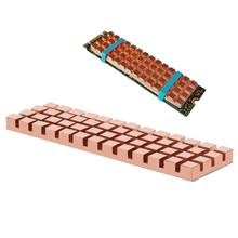 Disipador térmico de cobre puro, adhesivo conductor térmico para M.2 2280, PCI-E NVME SSD, 70x20MM de espesor, 1,5/2/3/4MM 2024 - compra barato
