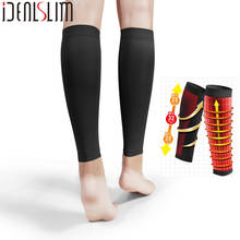IDEALSLIM 2 Pairs Compression Calf Supports Compression Knee High Sport Socks Calf Sleeve Brace Men Women 2024 - buy cheap