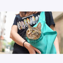 Переноска для кошки собаки рюкзак с лямками дышащая дорожная сумка для переноски котенок щенок Маленькие кошки сумочки с животными 2024 - купить недорого