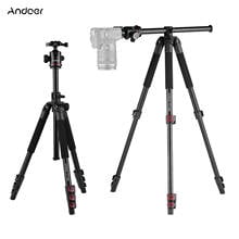 Andoer TTT-006 164cm/65 Inch 4-Section Extendable Aluminum Alloy Camera Video Tripod+Ball Head Kit Horizontal Mount Flip Buckle 2024 - buy cheap