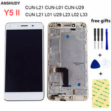 LCD For Huawei Y5 2 Y5II CUN U29 L21 L01 L02 L03 L22 L23 L33 LYO L21 LCD Display Screen Touch Screen Digitizer Assembly Frame 2024 - buy cheap